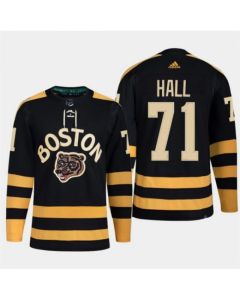 Men's Boston Bruins #71 Taylor Hall Black Classic Primegreen Stitched Jersey