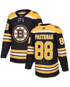Men's Boston Bruins #88 David Pastrnak Black Stitched NHL Jersey