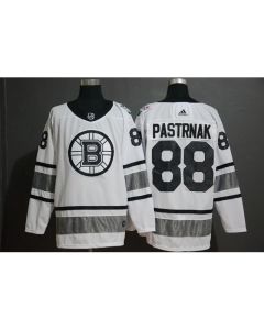 Men's Boston Bruins #88 David Pastrnak White 2019 NHL All-Star Game Jersey