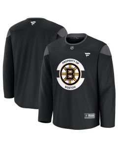 Men's Boston Bruins Black 2024-25 Home Team Practice Stitched Hockey Jersey