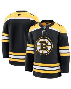 Men's Boston Bruins Blank Black 2024-25 Home Stitched Hockey Jersey