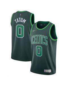 Men's Boston Celtics #0 Jayson Tatum Green 2020-21 Swingman Stitched Jersey