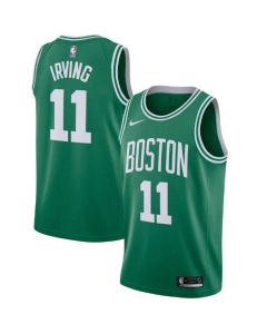 Men's Boston Celtics #11 Kyrie Irving Green Icon Edition Swingman Stitched Jersey
