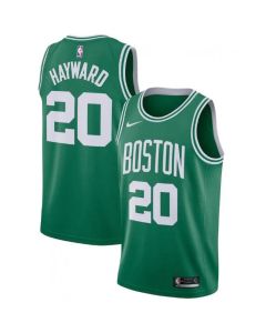 Men's Boston Celtics #20 Gordon Hayward Green Icon Edition Swingman Stitched Jersey