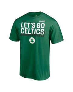 Men's Boston Celtics 2021 Green Playoff Bound Dunk T-Shirt