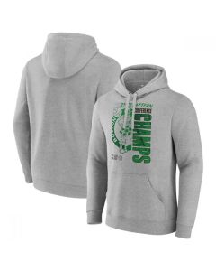 Men's Boston Celtics 2022 Heathered Gray Eastern Conference Champions Locker Room Pullover Hoodie