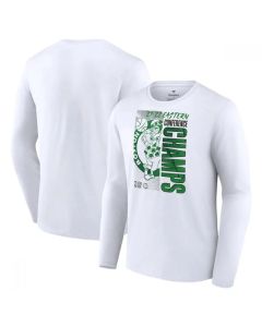 Men's Boston Celtics 2022 White Eastern Conference Champions Long Sleeve Locker Room T-Shirt