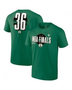 Men's Boston Celtics #36 Marcus Smart 2022 Green NBA Finals Name & Number T-Shirt