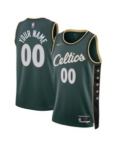 Men's Boston Celtics Active Player Custom 2022-23 Green City Edition Stitched Basketball Jersey (Green)