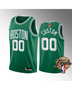 Men's Boston Celtics Active Player Custom 2022 Green NBA Finals Stitched Jersey