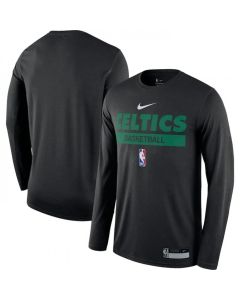 Men's Boston Celtics Black 2022/23 Legend On-Court Practice Performance Long Sleeve T-Shirt