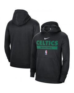 Men's Boston Celtics Black Spotlight Fleece Overhead Hoodie