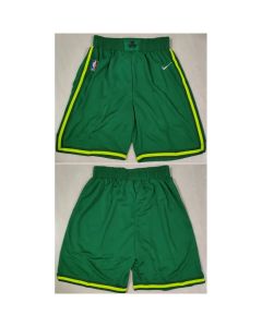 Men's Boston Celtics Green Shorts (Run Small) (Style 7)