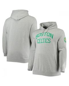 Men's Boston Celtics Grey Pullover Hoodie