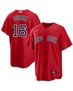 Men's Boston Red Sox #16 Jarren Duran Red Home Replica Player Jersey