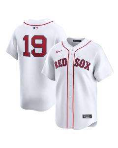 Men's Boston Red Sox #19 Roman Anthony Nike White Home Limited Player Jersey (Red White)