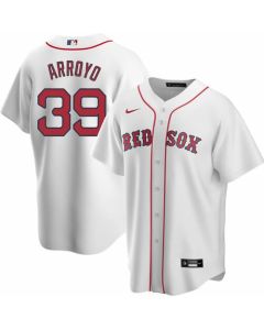Men's Boston Red Sox #39 Christian Arroyo White Cool Base Stitched Baseball Jersey