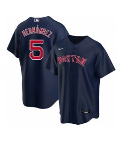 Men's Boston Red Sox #5 Kike Hernandez Limited Player Jersey