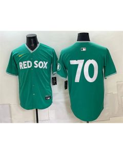 Men's Boston Red Sox #70 Payton Tolle Green 2025 City Connect Limited Jersey