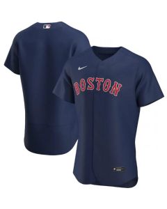 Men's Boston Red Sox Blank Navy Flex Base Stitched Jersey