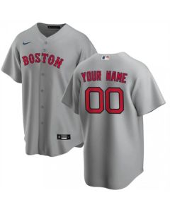 Men's Boston Red Sox Customized Stitched MLB Jersey (Style 2)