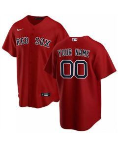 Men's Boston Red Sox Customized Stitched MLB Jersey