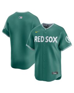 Men's Boston Red Sox Green 2025 City Connect Limited Jersey (Red Green)