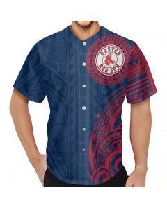 Men's Boston Red Sox Navy Baseball Jersey