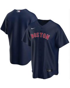 Men's Boston Red Sox Navy Cool Base Stitched Jersey