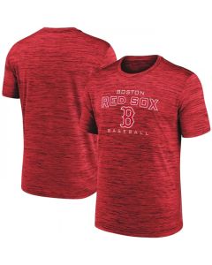 Men's Boston Red Sox Red Velocity Practice Performance T-Shirt