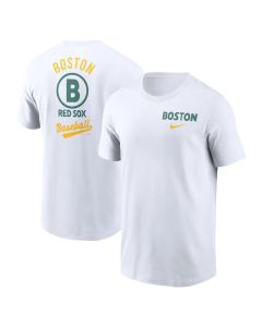 Men's Boston Red Sox White 2025 City Connect T-Shirt (Red White)