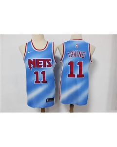 Men's Brooklyn Nets #11 Kyrie Irving 2020/21 Blue Stitched NBA Jersey