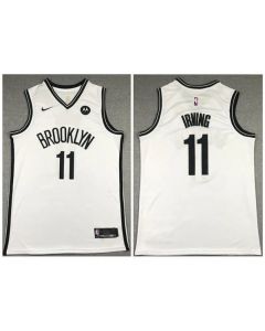 Men's Brooklyn Nets #11 Kyrie Irving 2020 White Stitched Jersey