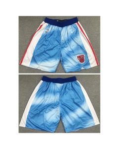 Men's Brooklyn Nets Blue/White Shorts (Run Small)
