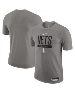 Men's Brooklyn Nets Grey 2022/23 Legend On-Court Practice Performance T-Shirt
