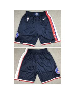 Men's Brooklyn Nets Navy 75th Anniversary City Edition Shorts (Run Small)