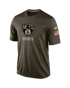 Men's Brooklyn Nets Salute To Service Dri-FIT T-Shirt