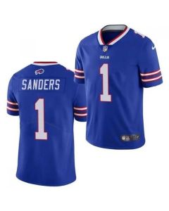 Men's Buffalo Bills #1 Emmanuel Sanders Blue Vapor Untouchable Limited Stitched Jersey