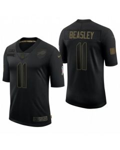 Men's Buffalo Bills #11 Cole Beasley Black Salute To Service Limited Stitched NFL Jersey
