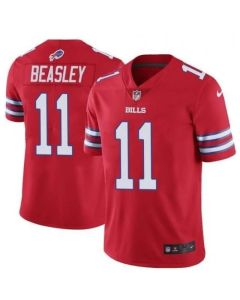 Men's Buffalo Bills #11 Cole Beasley Red Vapor Untouchable Limited Stitched NFL Jersey
