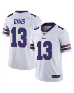 Men's Buffalo Bills #13 Gabriel Davis White Vapor Untouchable Limited Stitched Jersey