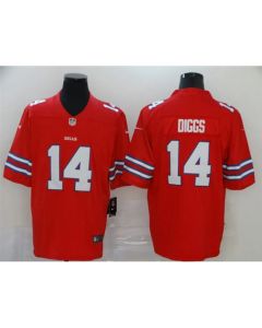 Men's Buffalo Bills #14 Stefon Diggs Red Vapor Stitched Football Jersey