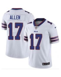 Men's Buffalo Bills #17 Josh Allen White Vapor Untouchable Limited Stitched NFL Jersey