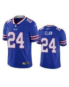 Men's Buffalo Bills #24 Kaiir Elam Blue Vapor Untouchable Limited Stitched Jersey