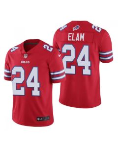 Men's Buffalo Bills #24 Kaiir Elam Red Vapor Untouchable Limited Stitched Jersey