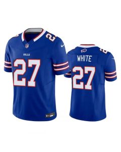 Men's Buffalo Bills #27 Tre'Davious White Blue 2023 F.U.S.E. Vapor Untouchable Limited Stitched Jersey