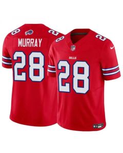Men's Buffalo Bills #28 Latavius Murray Red 2023 F.U.S.E. Vapor Untouchable Limited Stitched Football Jersey