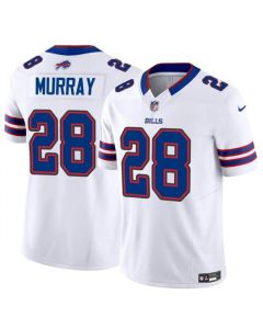 Men's Buffalo Bills #28 Latavius Murray White 2023 F.U.S.E. Vapor Untouchable Limited Stitched Football Jersey