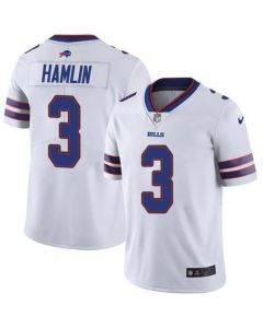 Men's Buffalo Bills #3 Damar Hamlin White Vapor Untouchable Limited Stitched Jersey