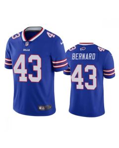 Men's Buffalo Bills #43 Terrel Bernard Blue Vapor Untouchable Limited Stitched Jersey